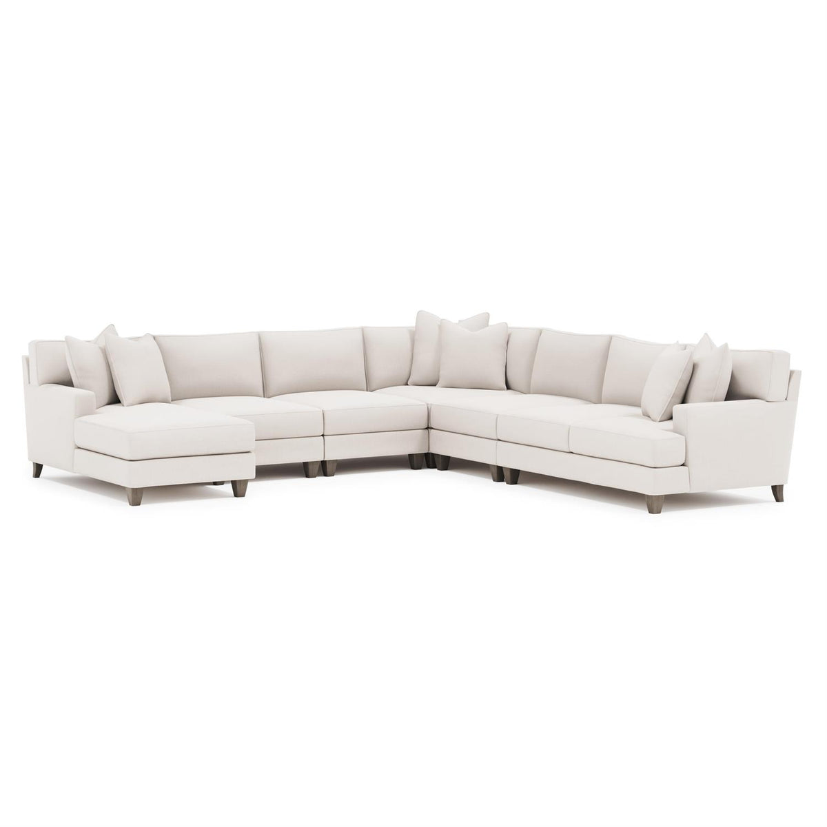 Mila Fabric Sectional (K1971) by Bernhardt