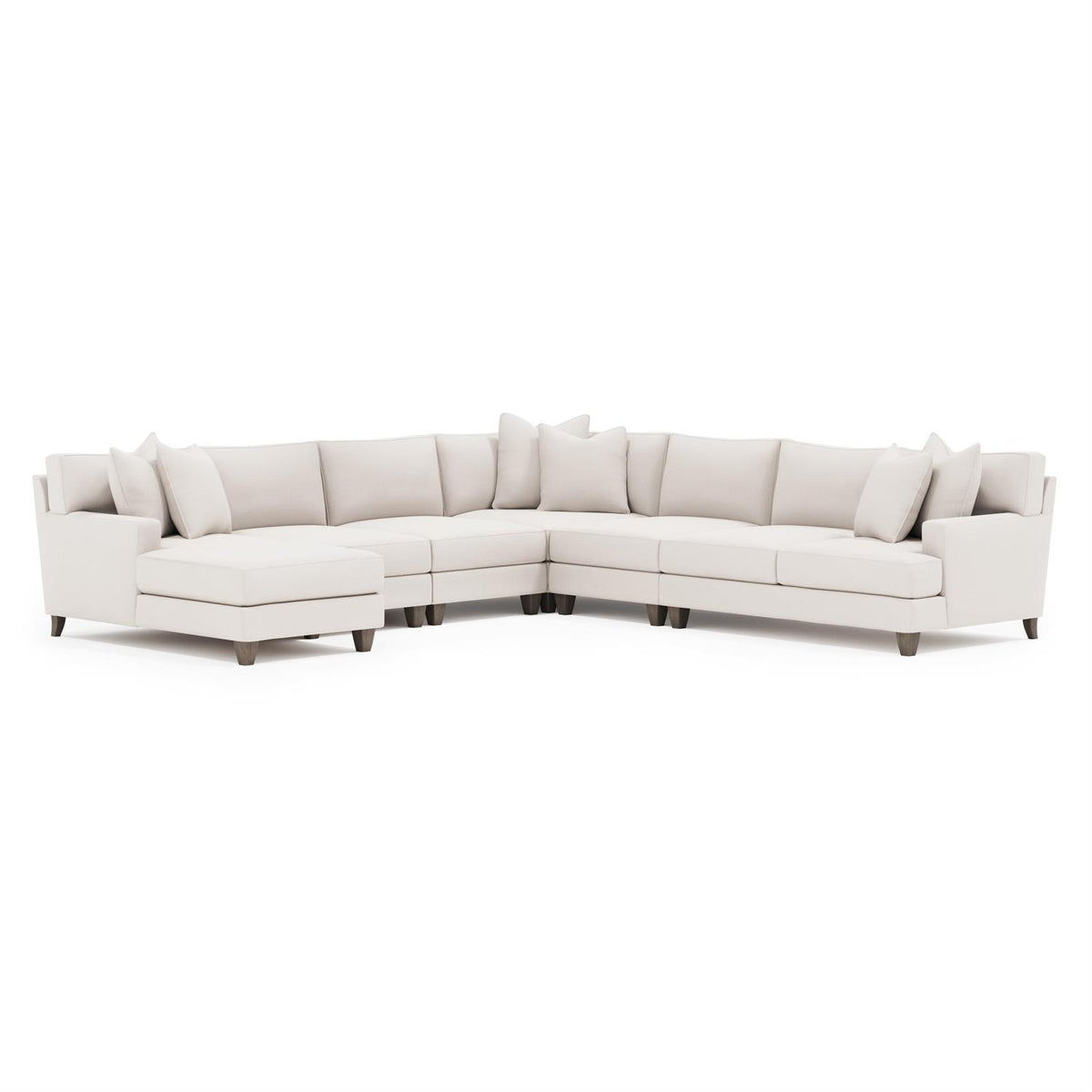 Mila Fabric Sectional (K1971) by Bernhardt