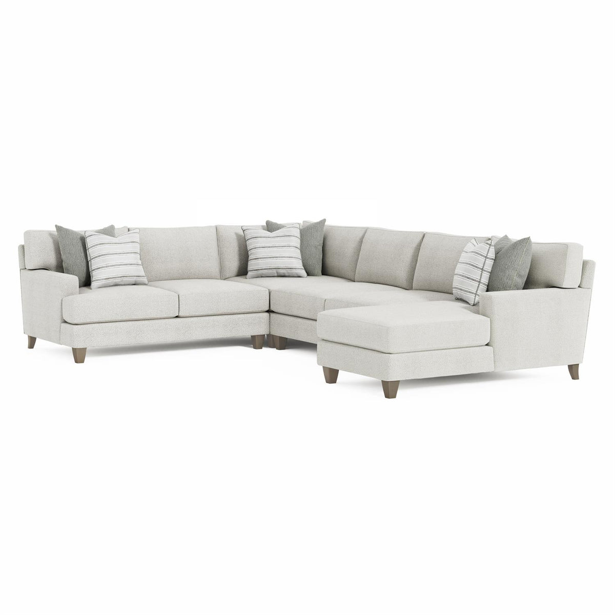 Mila Fabric Sectional (K1978) by Bernhardt