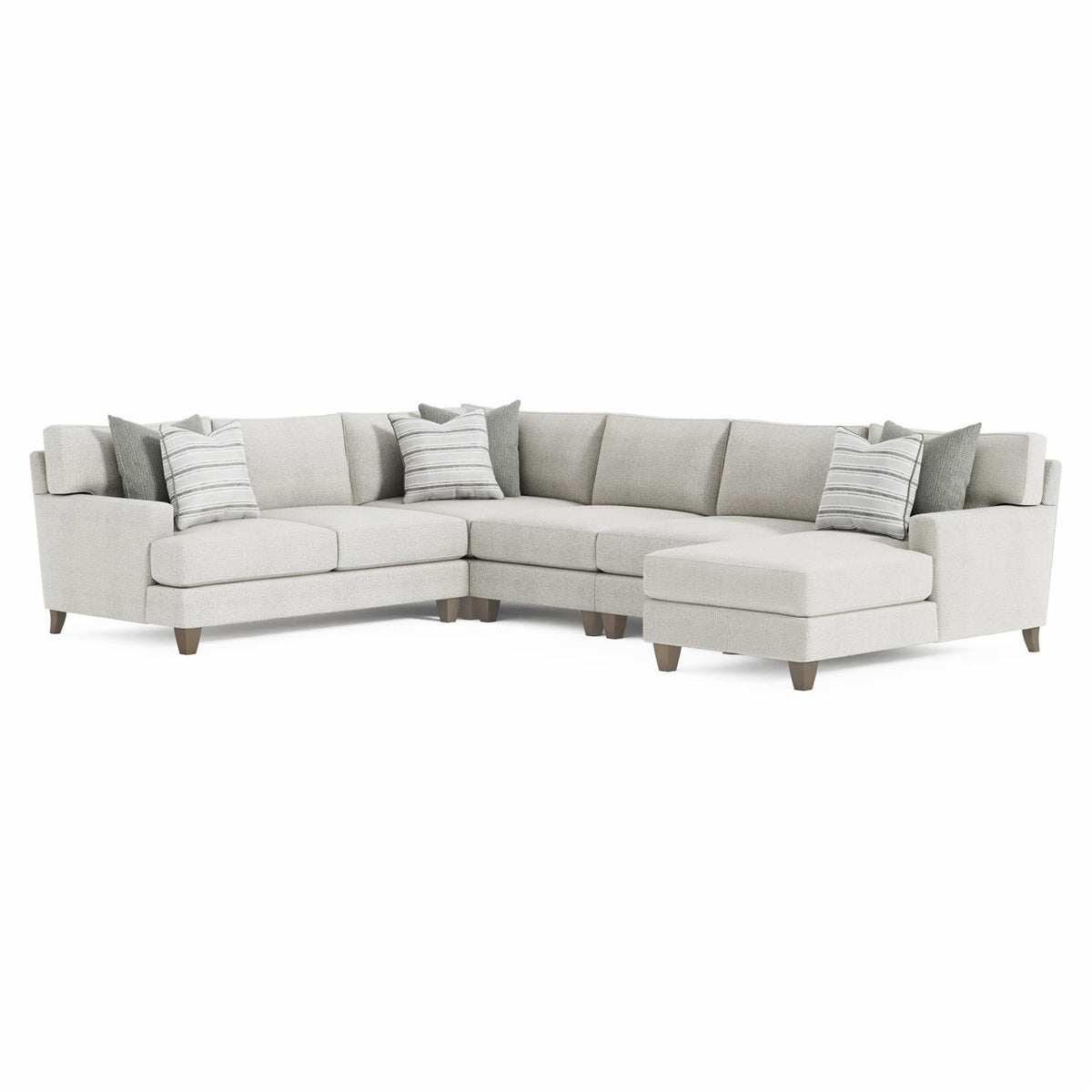 Mila Fabric Sectional (K1978) by Bernhardt