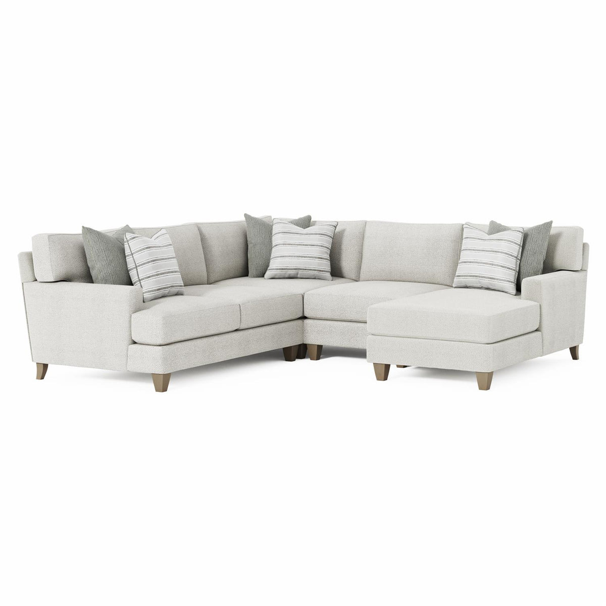 Mila Fabric Sectional (K1979) by Bernhardt