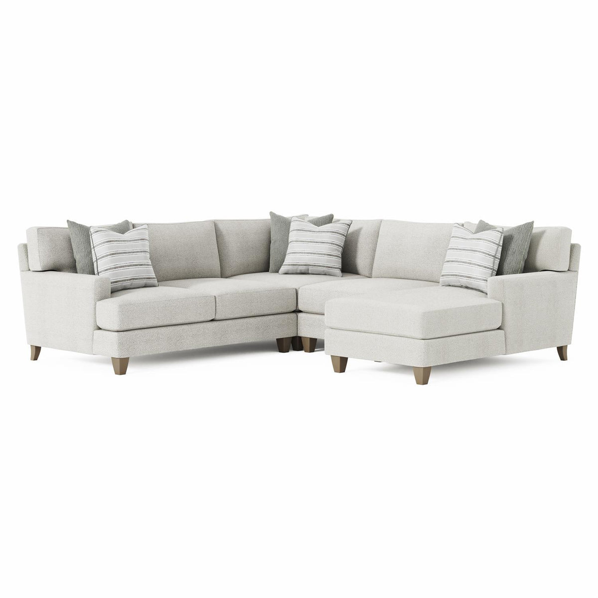 Mila Fabric Sectional (K1979) by Bernhardt