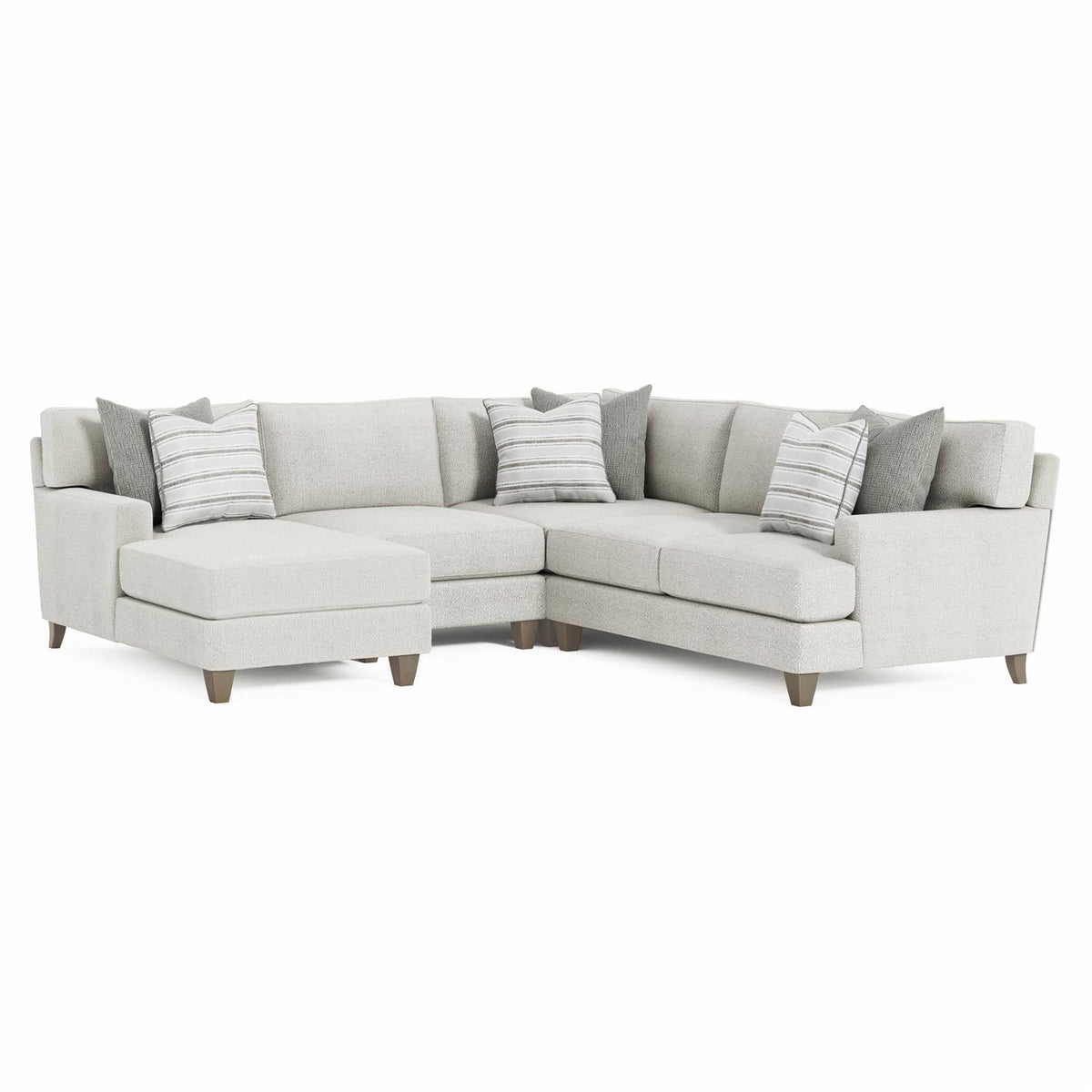 Mila Fabric Sectional (K1982) by Bernhardt