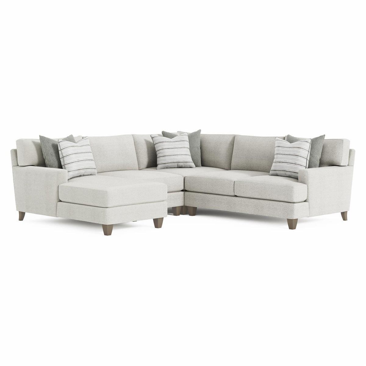 Mila Fabric Sectional (K1982) by Bernhardt