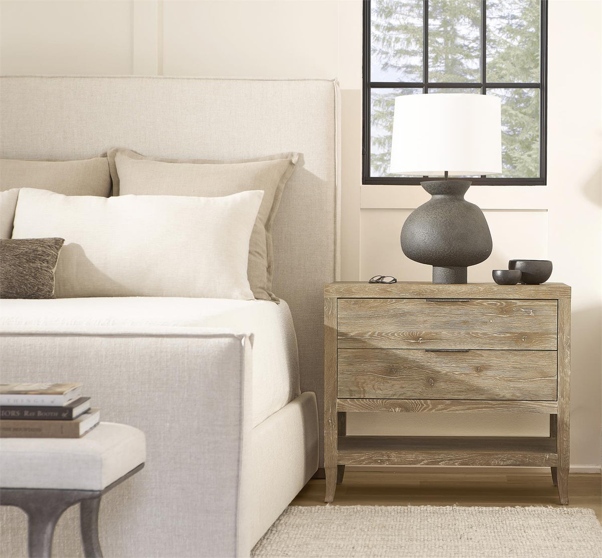 Tribeca Panel Bed King by Bernhardt