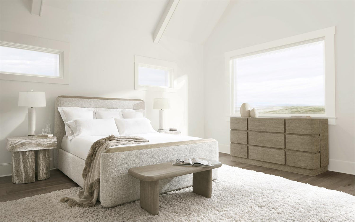 Arcadia Panel Bed King by Bernhardt