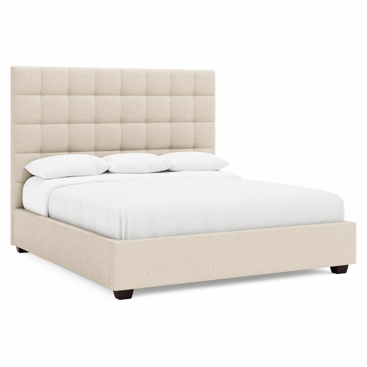 Avery Fabric Panel Bed King (66" H) (K2016) by Bernhardt