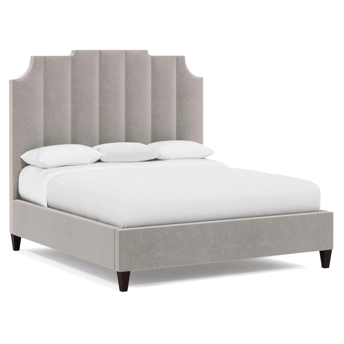 Bayonne Fabric Panel Bed Queen (K2022) by Bernhardt