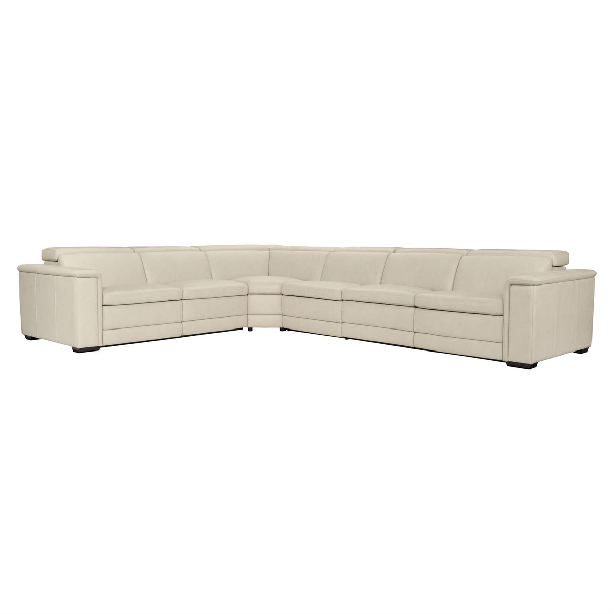 Lioni Leather Power Motion Sectional (K2026) by Bernhardt