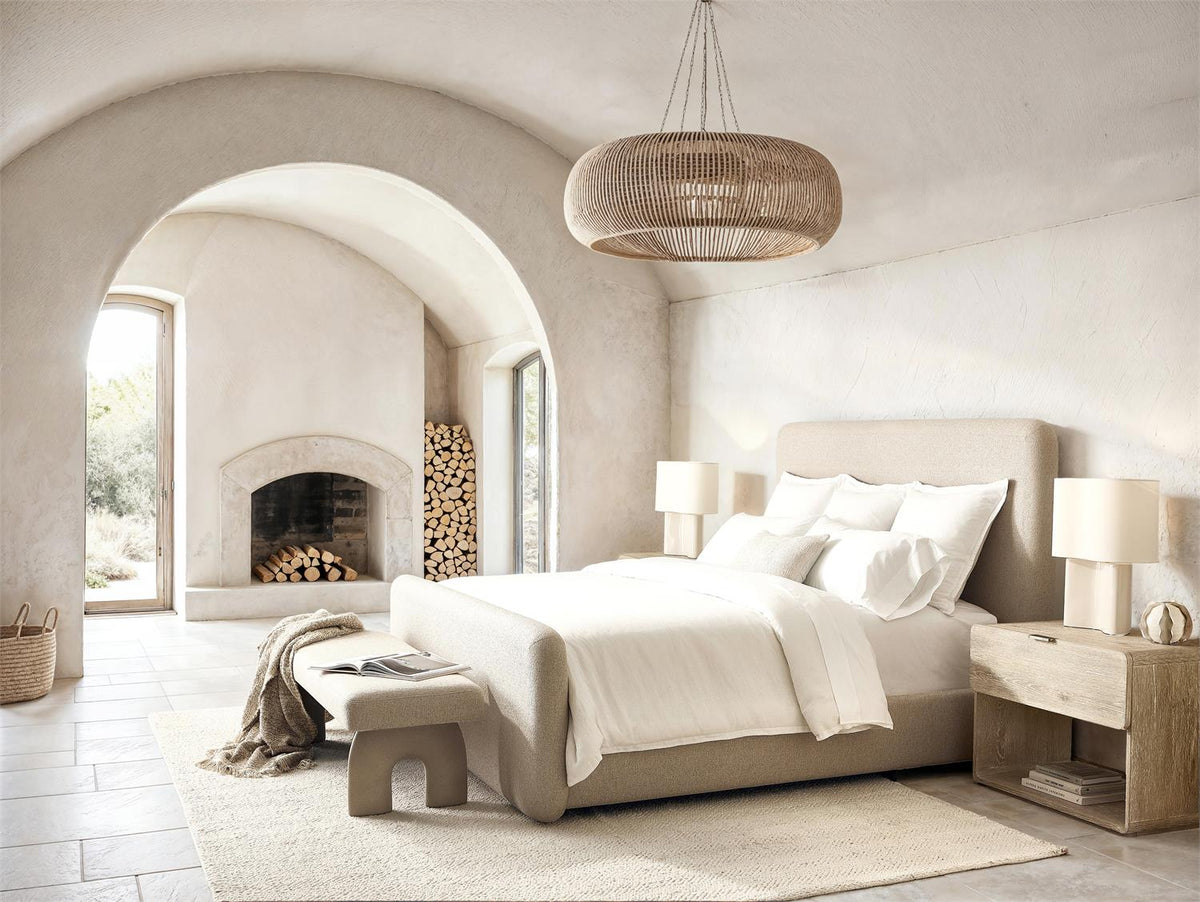 Antibes Panel Bed King (K2053) by Bernhardt