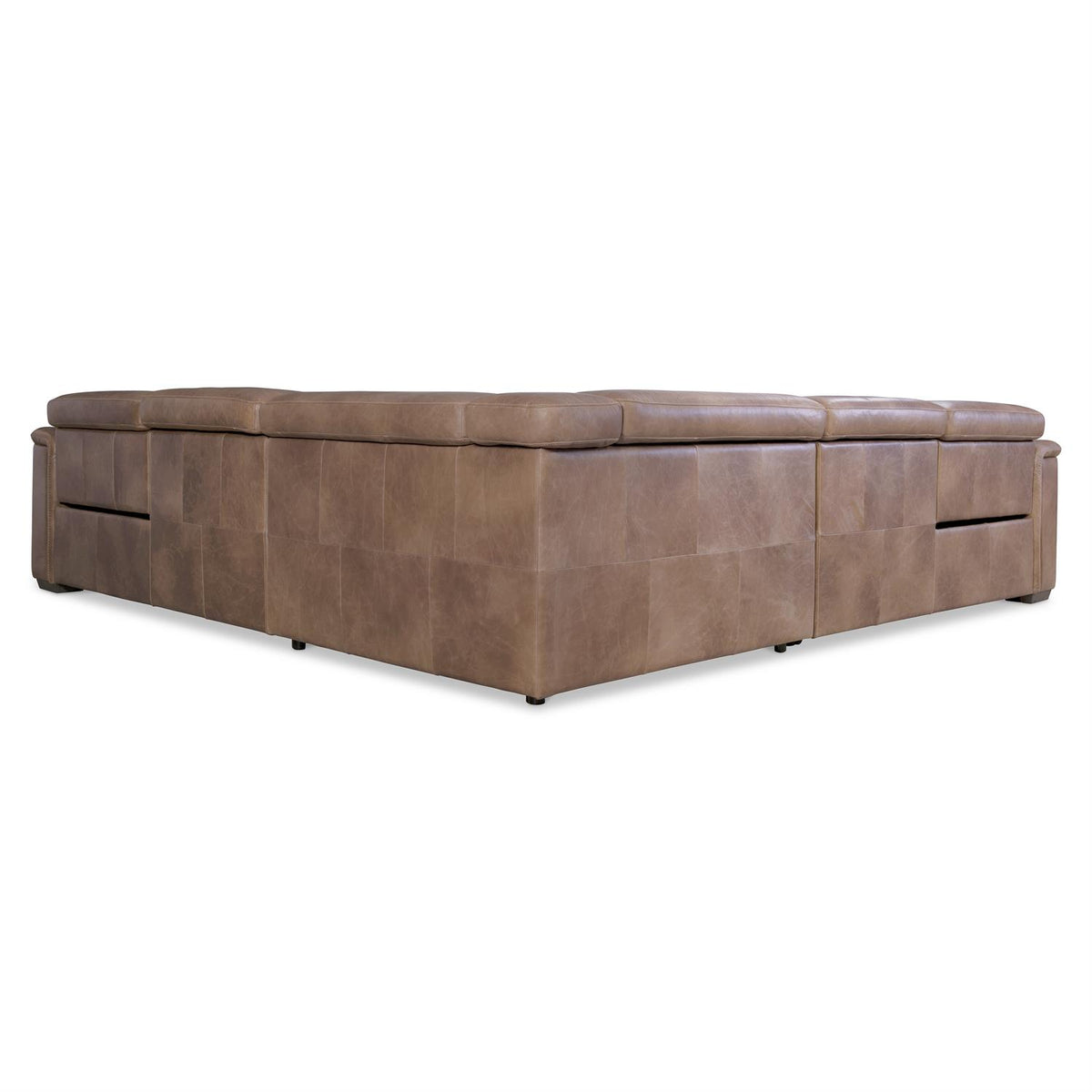 Lioni Leather Power Motion Sectional (K2087) by Bernhardt
