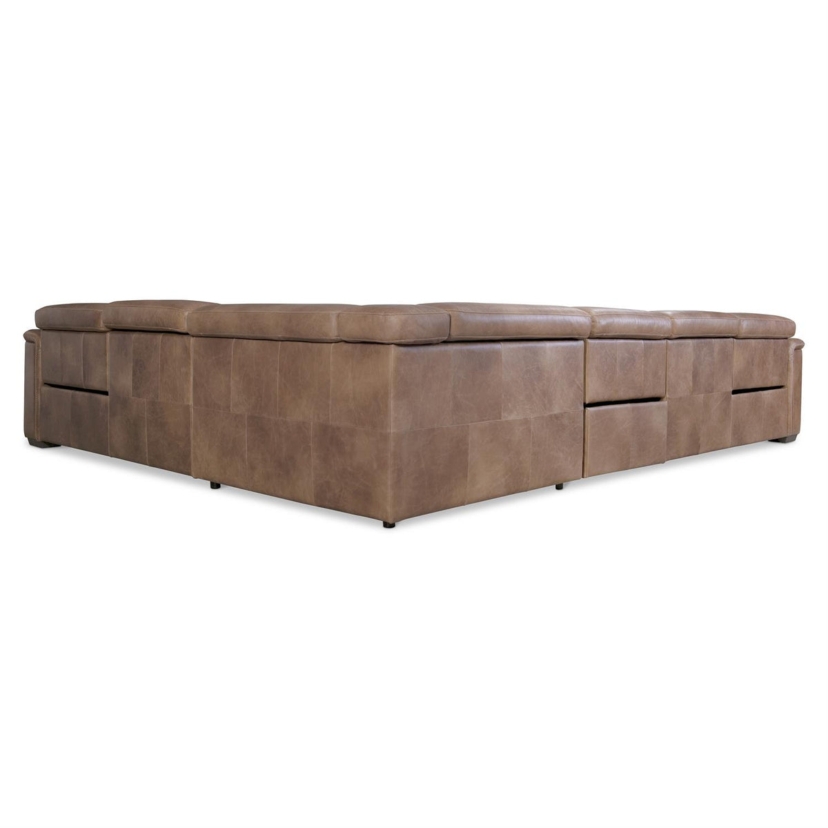Lioni Leather Power Motion Sectional (K2088) by Bernhardt