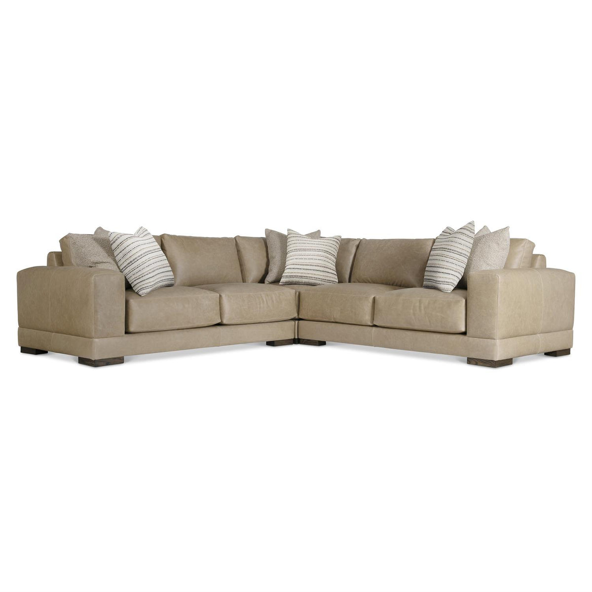 Lars Leather Sectional (K2090) by Bernhardt