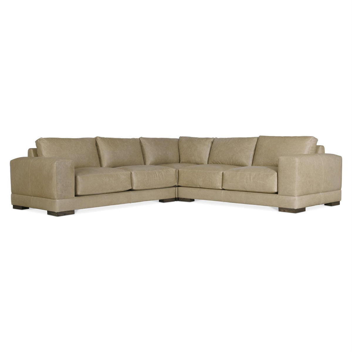Lars Leather Sectional (K2090) by Bernhardt