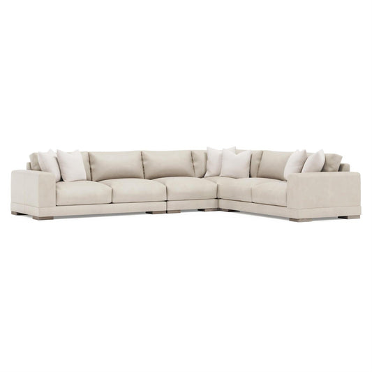 Lars Leather Sectional (K2093) by Bernhardt