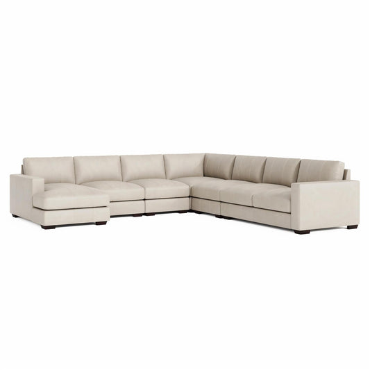 Dawkins Leather Sectional (K2109) by Bernhardt