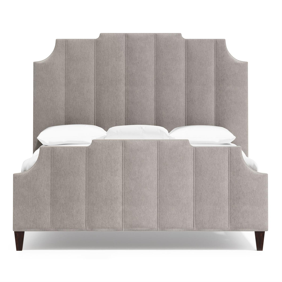 Bayonne Fabric Panel Bed Queen (K2123) by Bernhardt
