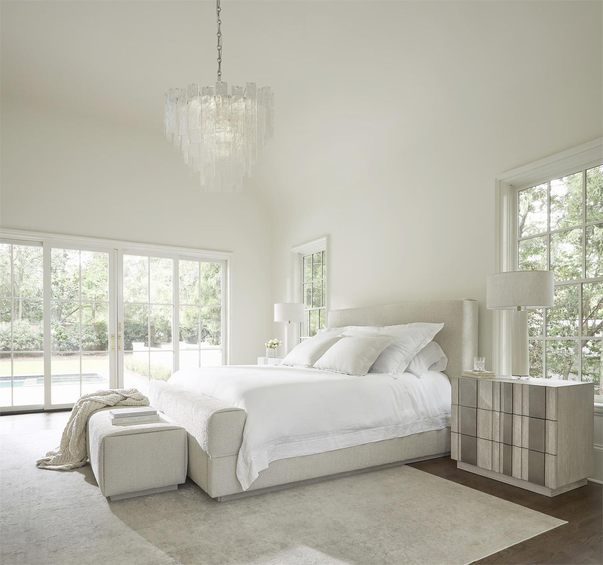 Tempo Panel Bed King (K2138) by Bernhardt