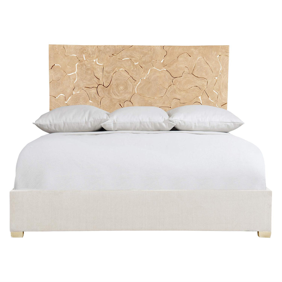 Calavaras Panel Bed King by Bernhardt
