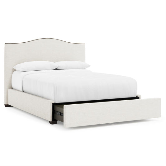 Graham Fabric Storage Panel Bed Queen by Bernhardt