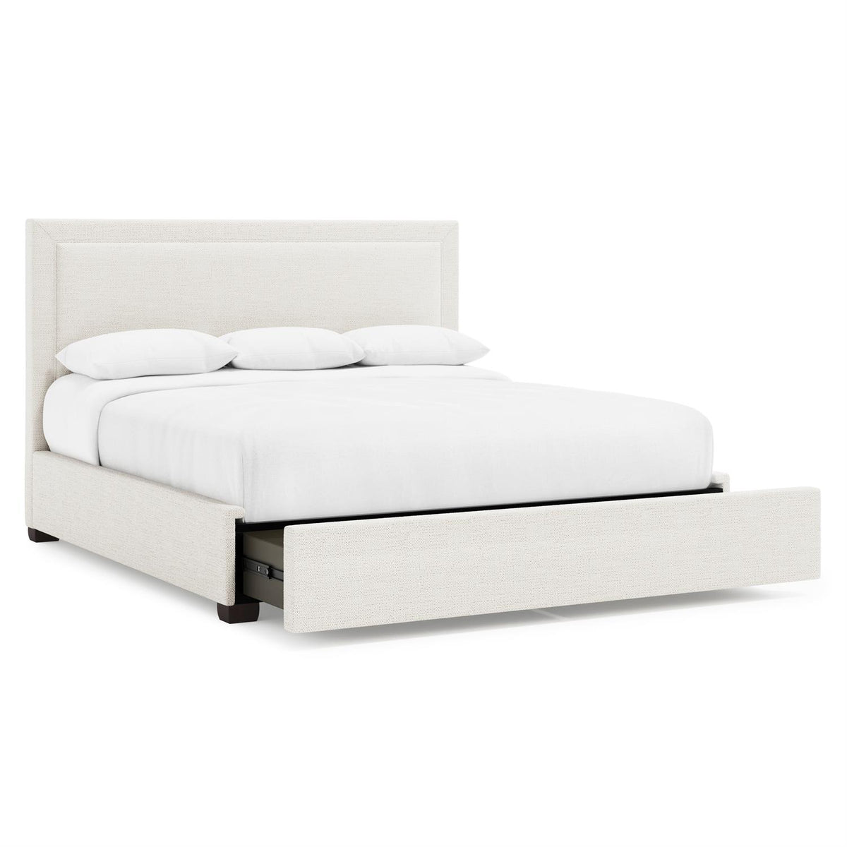 Morgan Fabric Storage Panel Bed Queen (54" H) by Bernhardt