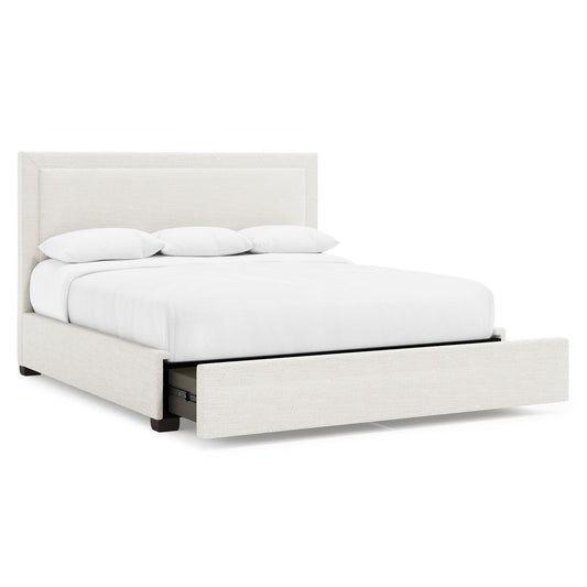 Morgan Fabric Storage Panel Bed Queen (54" H) by Bernhardt