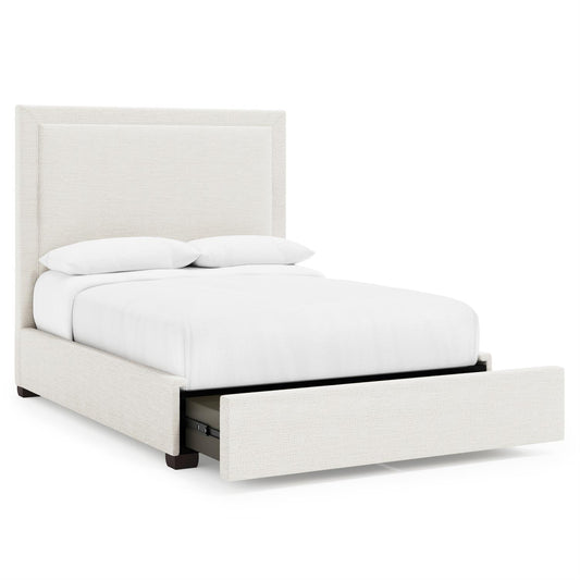 Morgan Fabric Storage Panel Bed Queen (64" H) by Bernhardt