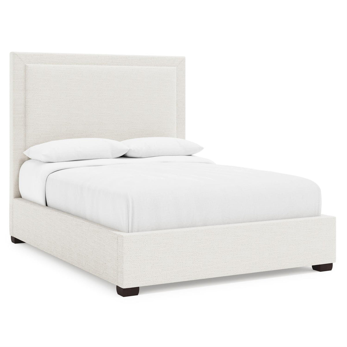 Morgan Fabric Storage Panel Bed Queen (64" H) by Bernhardt