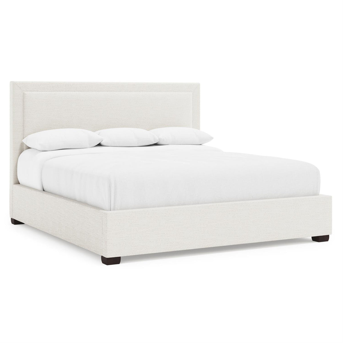 Morgan Fabric Storage Panel Bed King (54" H) by Bernhardt