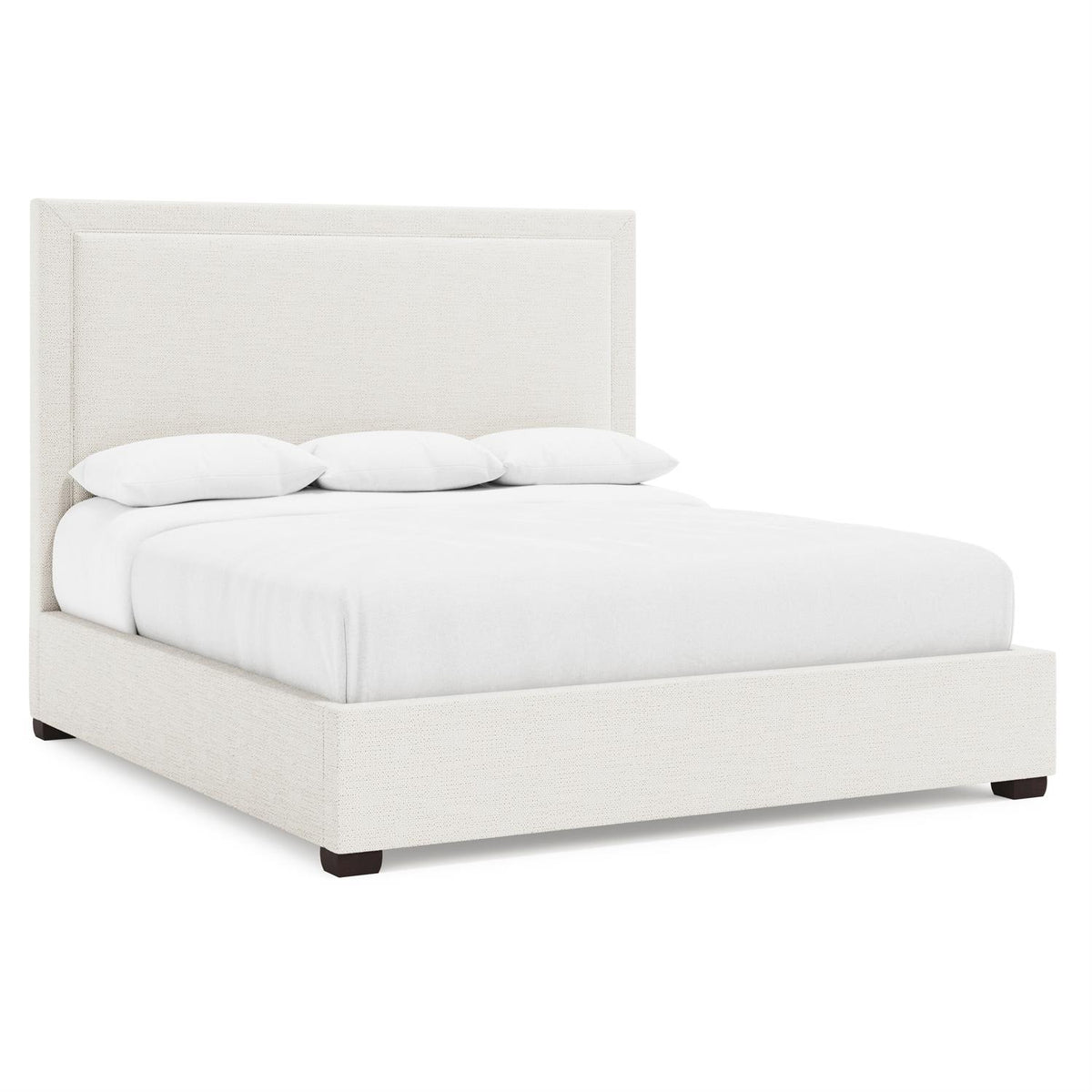 Morgan Fabric Storage Panel Bed King (64" H) by Bernhardt