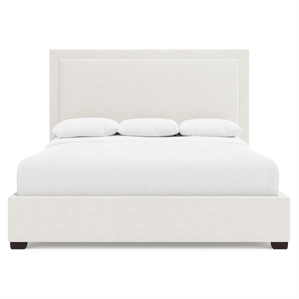 Morgan Fabric Storage Panel Bed King (64" H) by Bernhardt