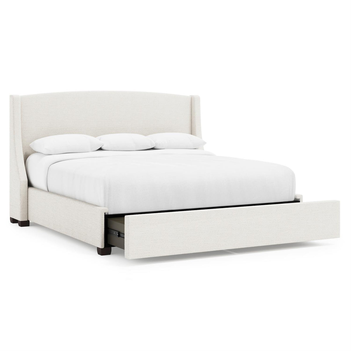 Cooper Fabric Storage Shelter Bed King (54" H) by Bernhardt