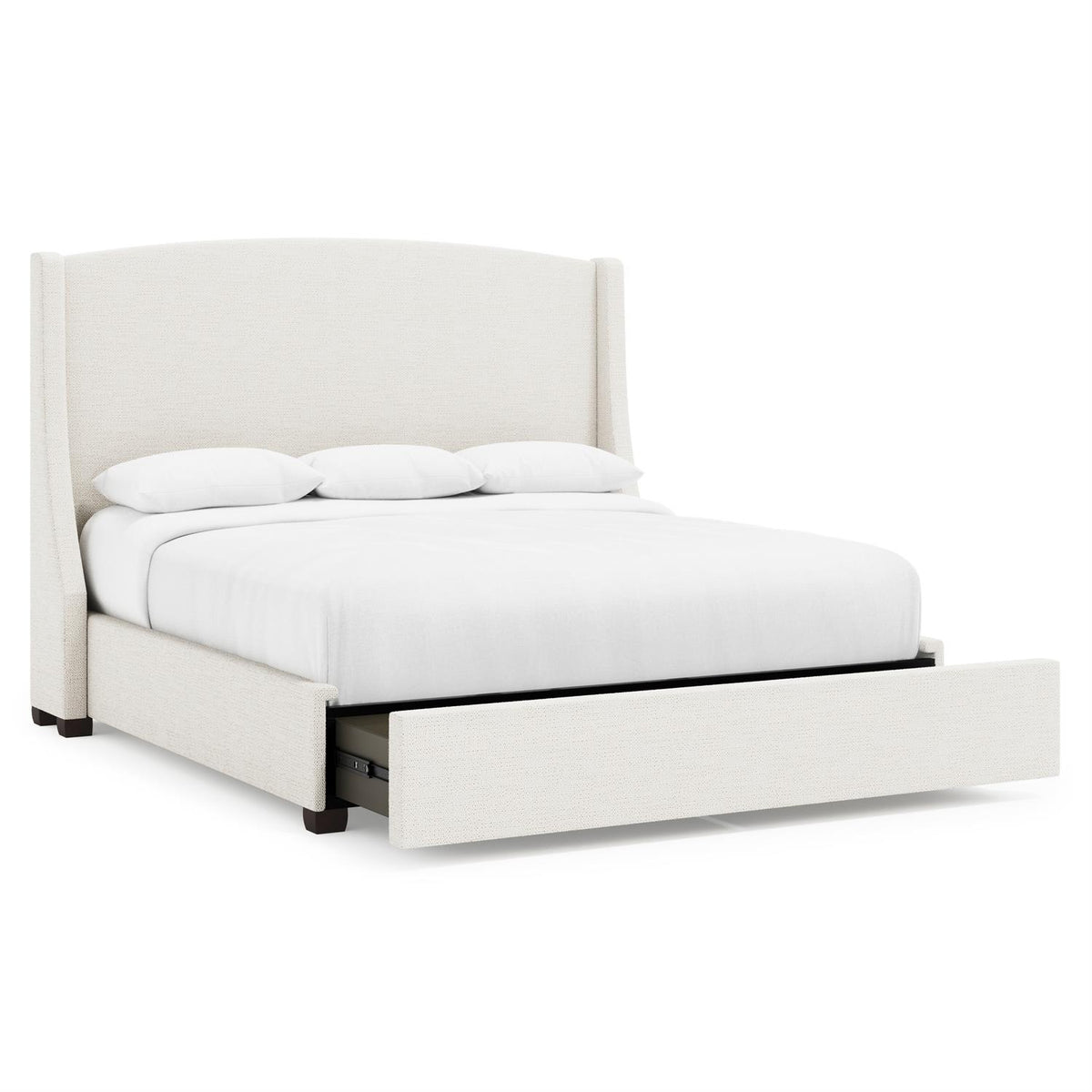 Cooper Fabric Storage Shelter Bed King (64" H) by Bernhardt