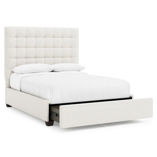 Avery Fabric Storage Panel Bed Queen (66" H) (K2158) by Bernhardt
