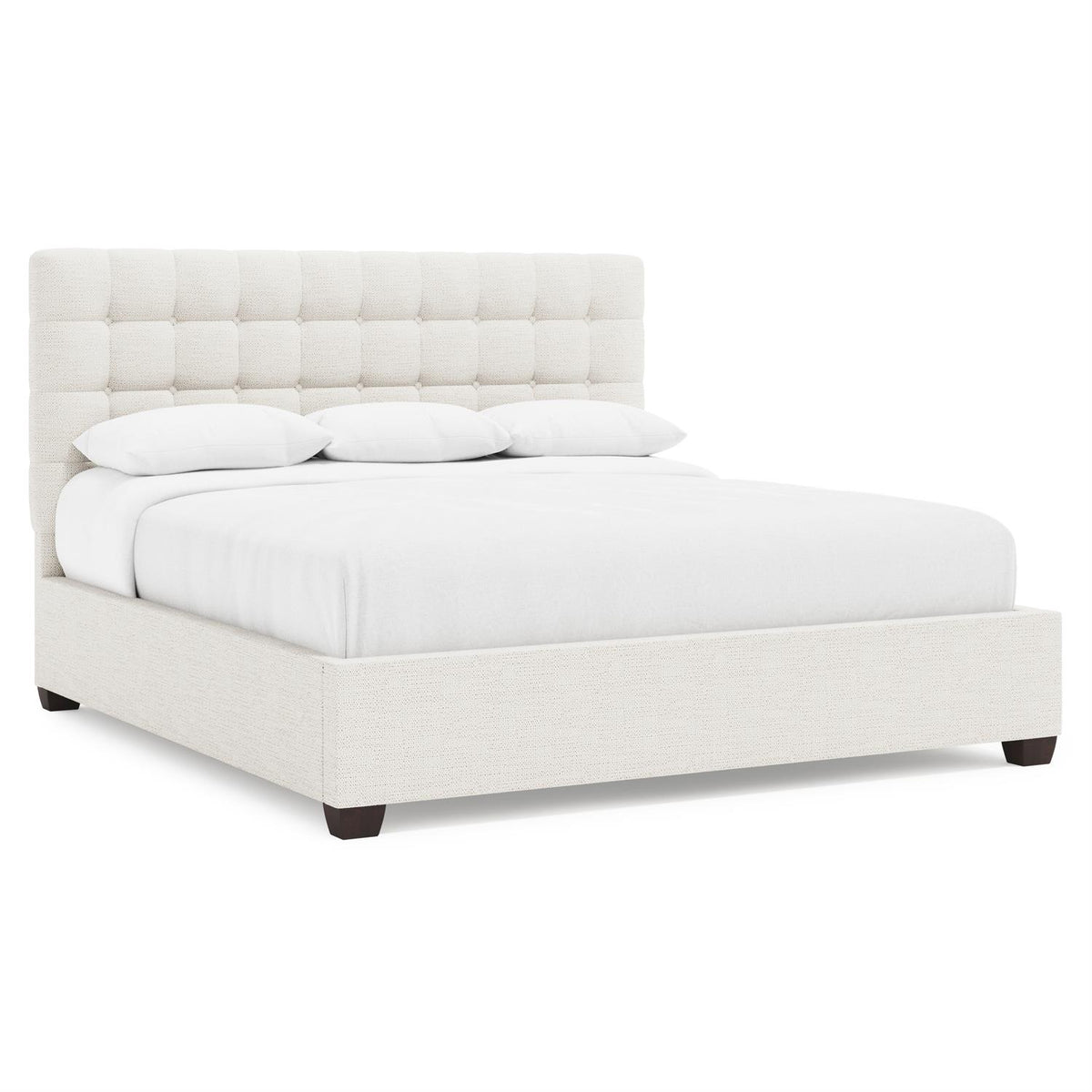 Avery Fabric Storage Panel Bed King (54.5" H) by Bernhardt