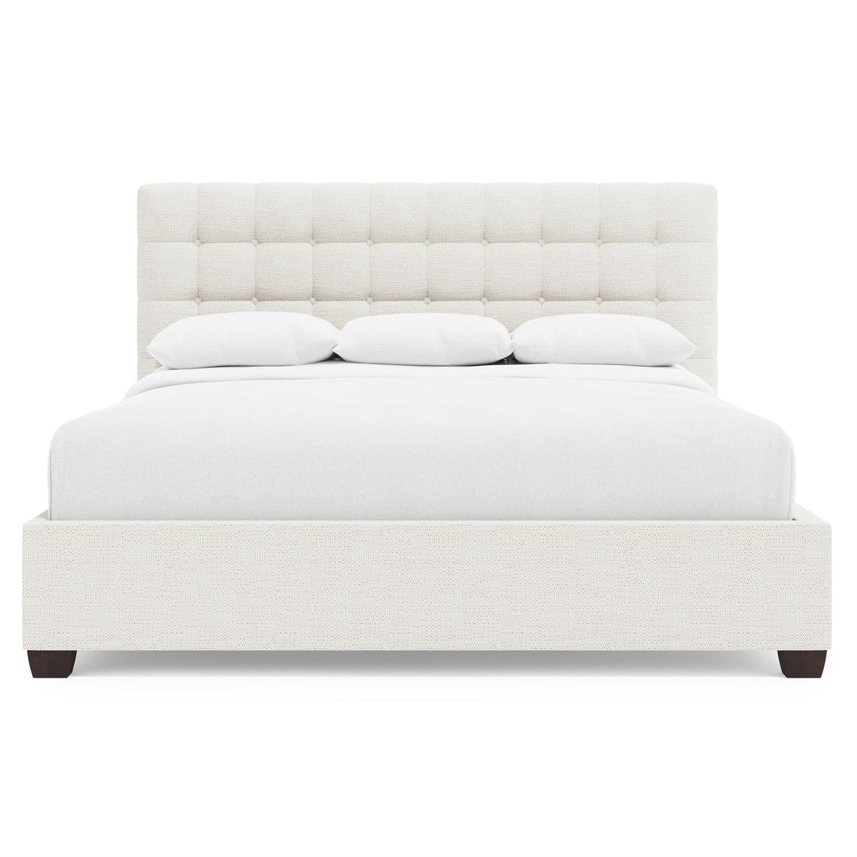 Avery Fabric Storage Panel Bed King (54.5" H) by Bernhardt