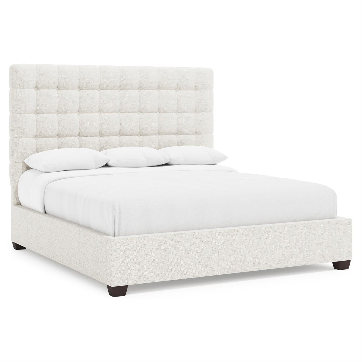 Avery Fabric Storage Panel Bed King (66" H) (K2160) by Bernhardt