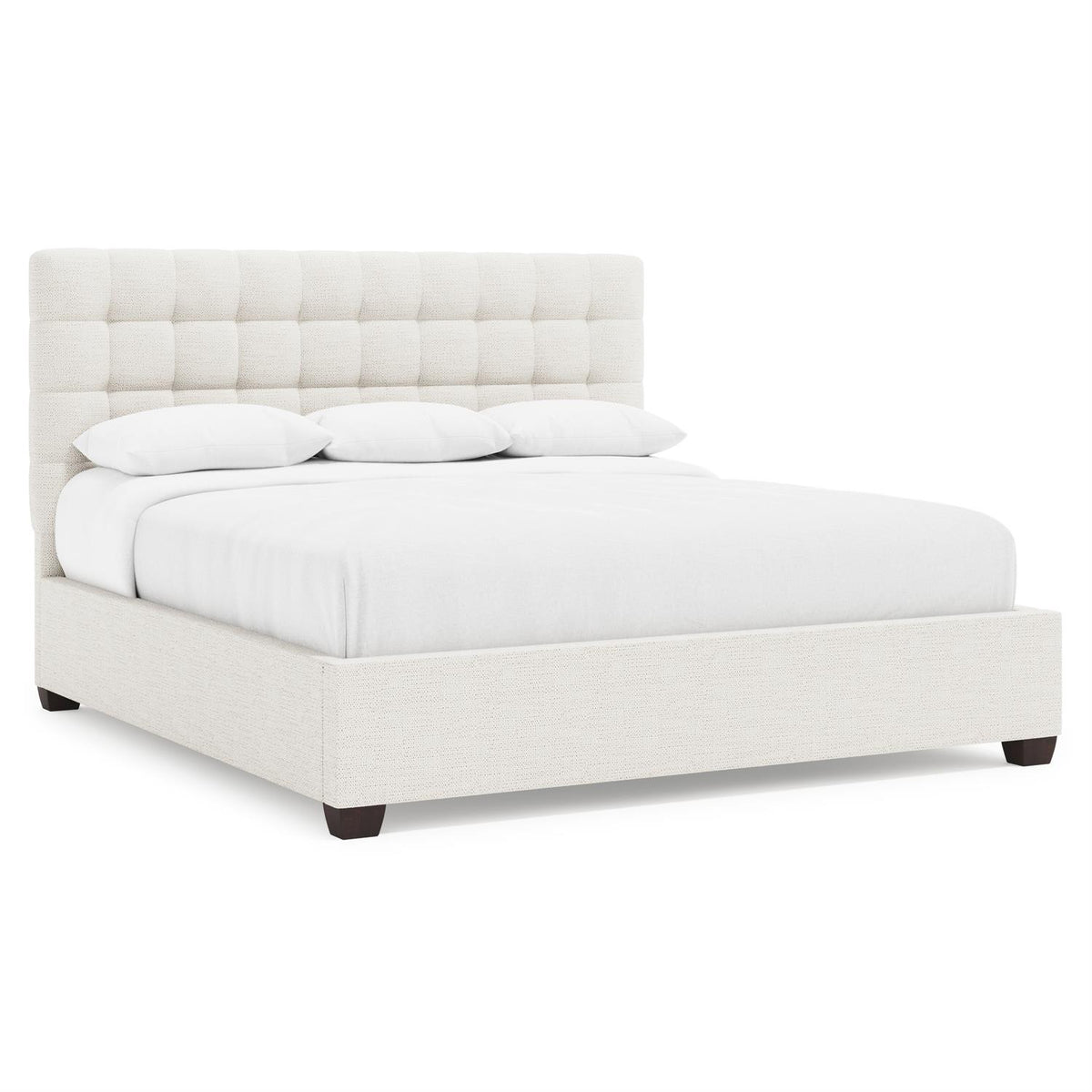Avery Fabric Storage Panel Bed King (54.50" H) by Bernhardt
