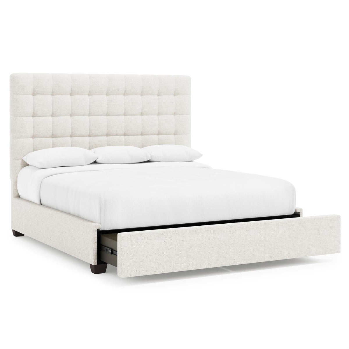 Avery Fabric Storage Panel Bed King (66" H) (K2162) by Bernhardt