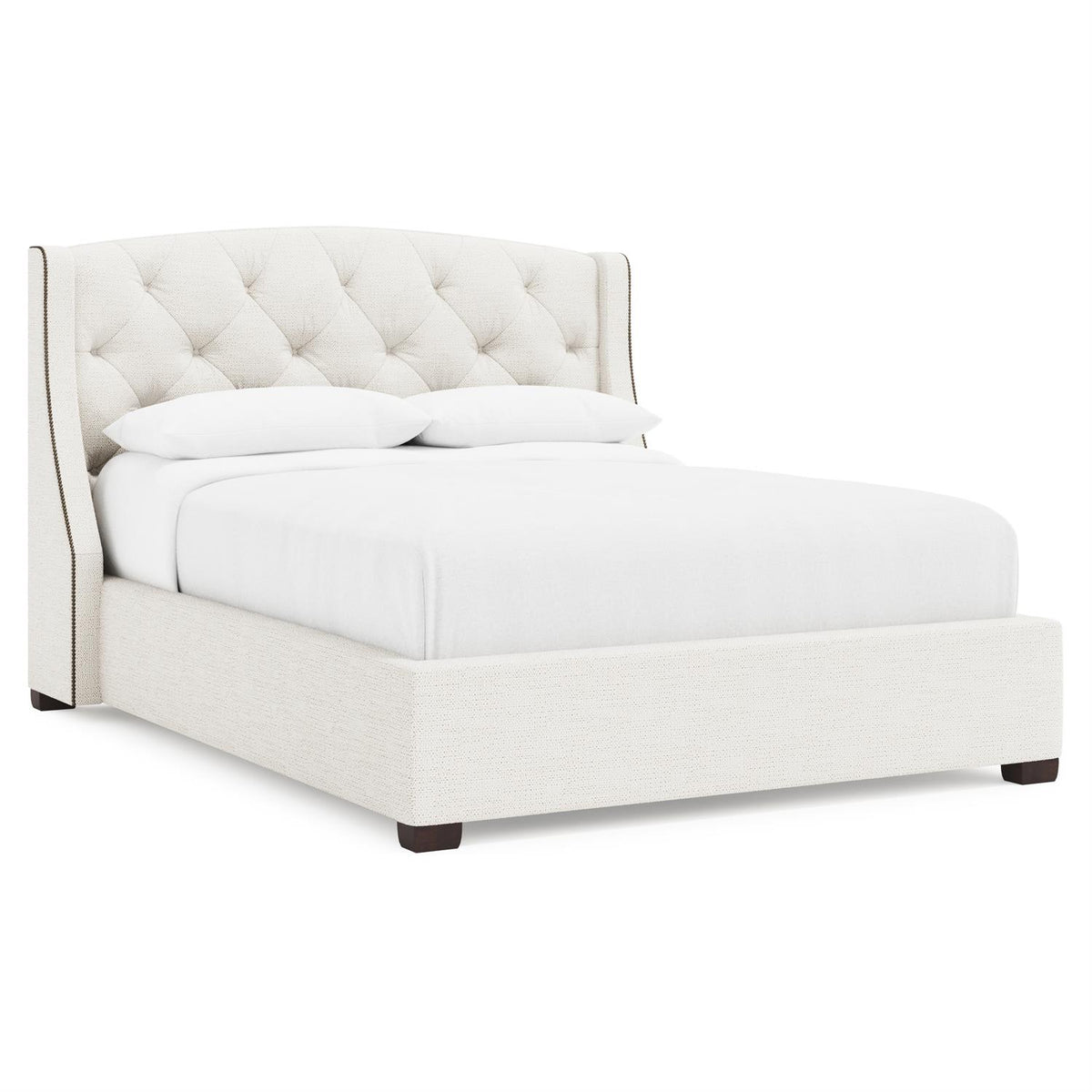 Jordan Fabric Storage Shelter Bed Queen (54" H) by Bernhardt
