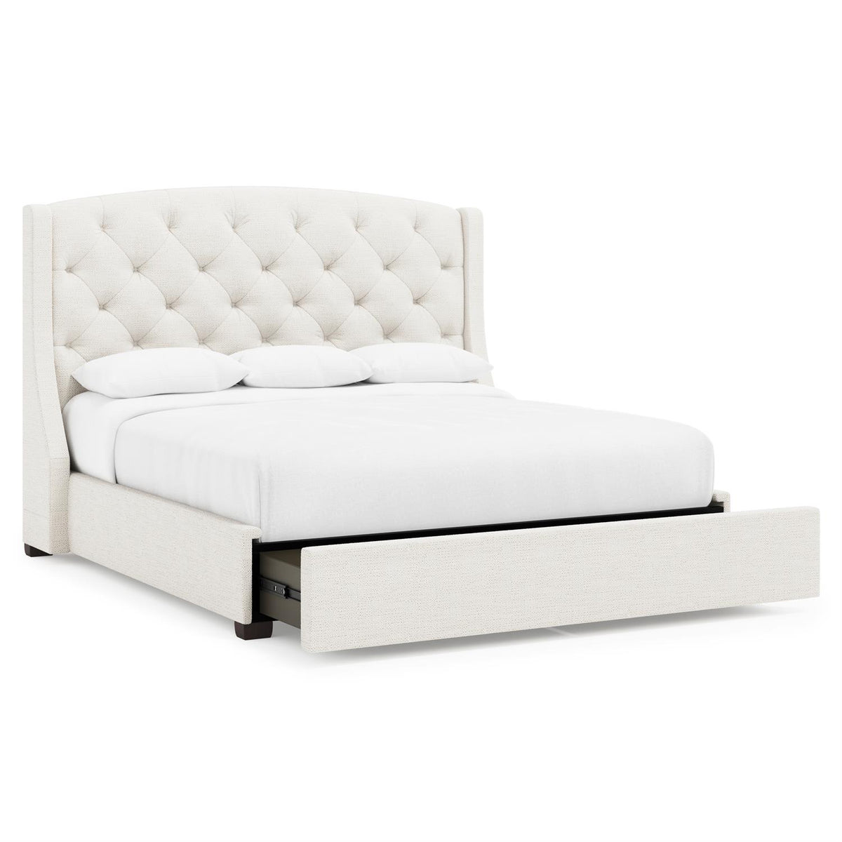 Jordan Fabric Storage Shelter Bed King (64" H) by Bernhardt