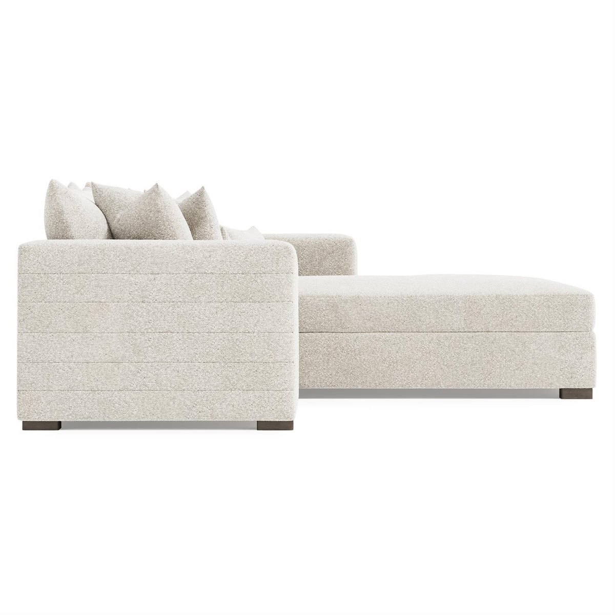 Helena Fabric Sectional Wood Foot (K2190) by Bernhardt