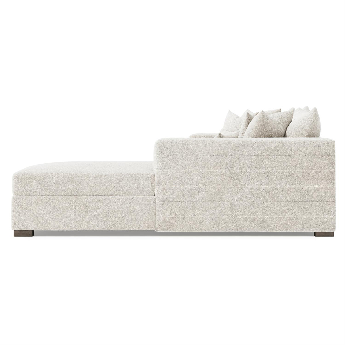 Helena Fabric Sectional Wood Foot (K2190) by Bernhardt