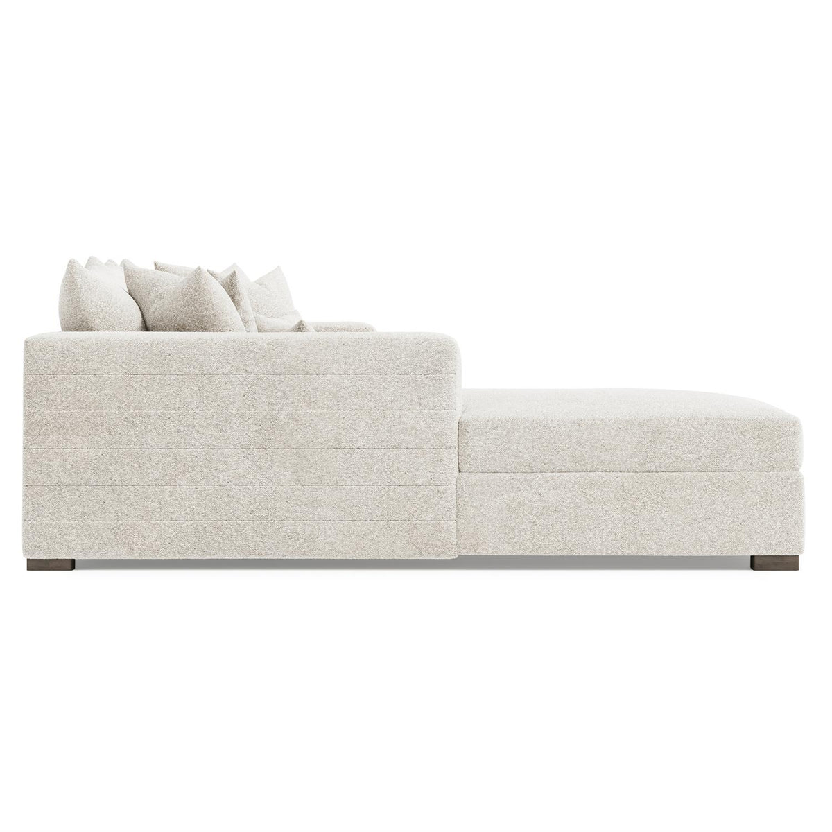 Helena Fabric Sectional Wood Foot (K2191) by Bernhardt