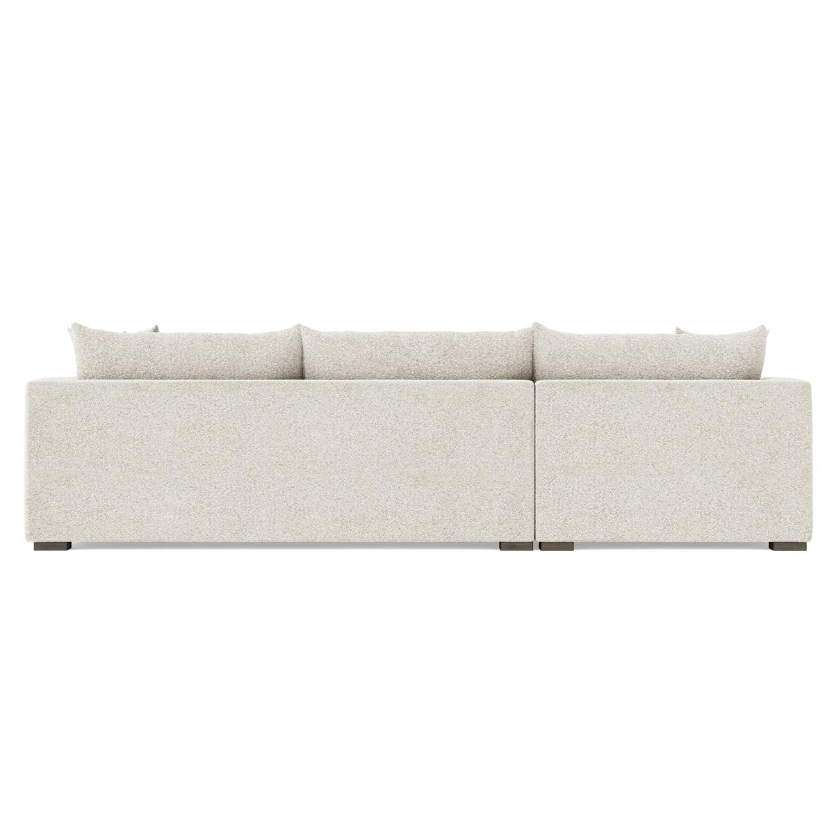 Helena Fabric Sectional Wood Foot (K2191) by Bernhardt