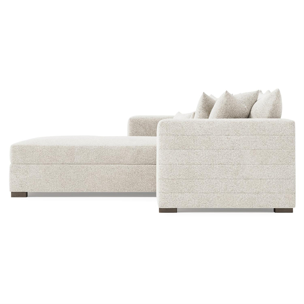 Helena Fabric Sectional Wood Foot (K2191) by Bernhardt