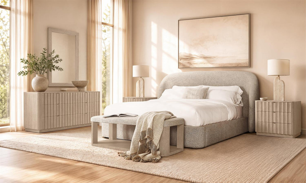 Loggia Shelter Bed King by Bernhardt