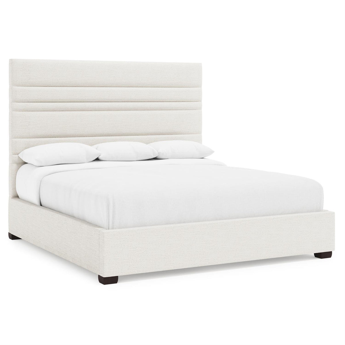 Murray Fabric Storage Panel Bed King by Bernhardt