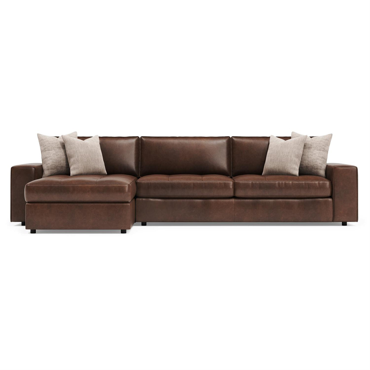 Nest Leather Sectional (K2237) by Bernhardt