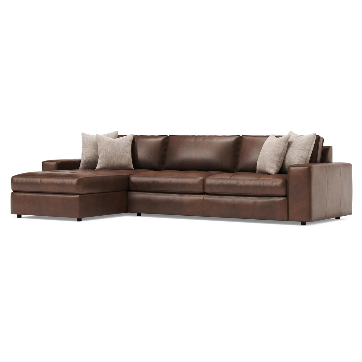 Nest Leather Sectional (K2237) by Bernhardt